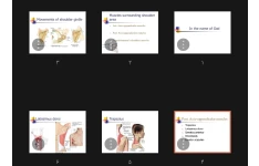 جزوه shoulder and arm