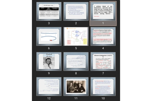 پاورپوینت دارودرمانی دیابت