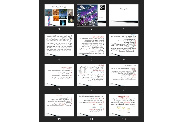 پاورپوینت  Structure of sugars