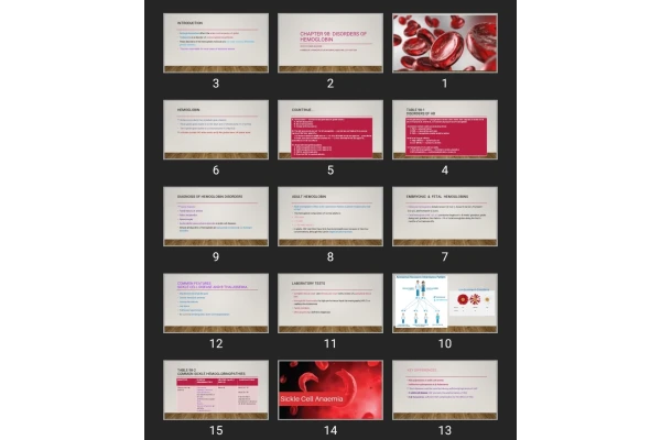 پاورپوینت Chapter 98: Disorders of Hemoglobin