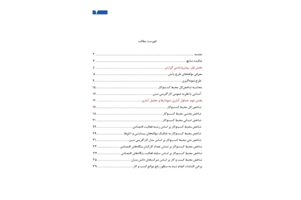 پایش ملی محیط کسب و کار های ایرانی (بهمن ماه سال 1401)