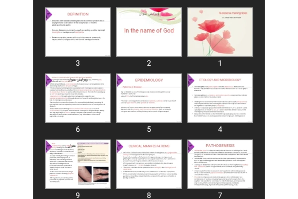 پاورپوینت Neisseria meningitides