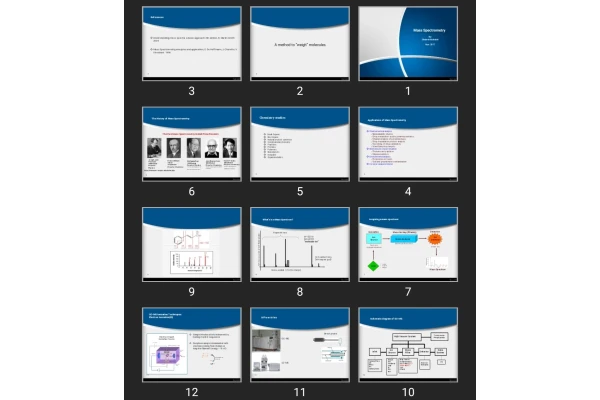 پاورپوینت Mass Spectrometry