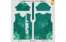 دانلود وکتور طرح لباس طرح تی شرت ورزشی