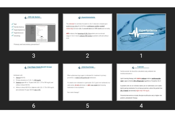 پاورپوینت Hyperlipidemia