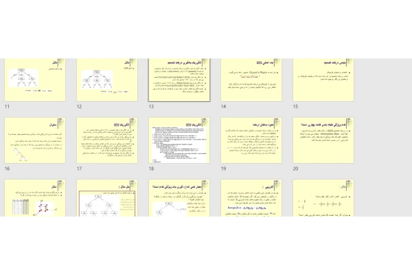 پاورپوبنت یادگیری درخت تصمیم