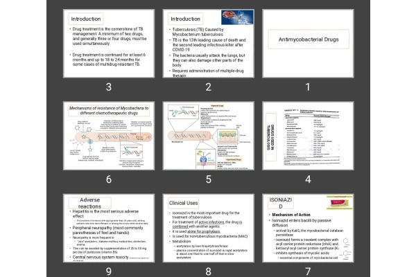 پاورپوینت Antimycobacterial Drugs