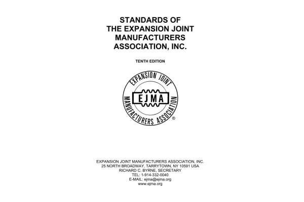 🍓استاندارد اتصالات انبساطی EJMA  ویرایش 2015  🌺EJMA 20215  ❤️The Expansion Joint Manucturesre Association