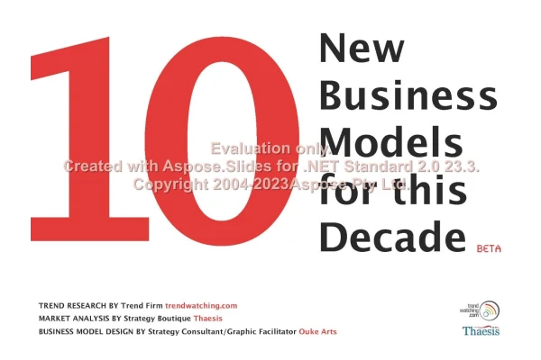پاورپوینت ده مدل جدید کسب و کار برای این دهه      تعداد اسلاید : 81      نسخه کامل✅