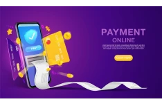 بنر وب سایت آنلاین شاپ و پرداخت یار با عابر بانک