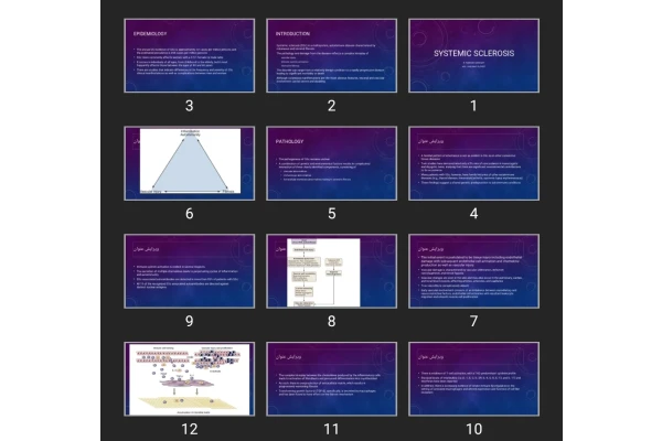پاورپوینت Systemic sclerosis
