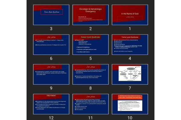 پاورپوینت Oncologic & Hematologic Emergency