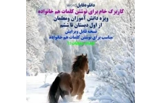 کاربرگ خام برای نوشتن کلمات هم خانواده ویژه دانش آموزان ومعلمان از اول دبستان تا ششم  نسخه قابل ویرایش مناسب برای نوشتن کلمات هم خانواده