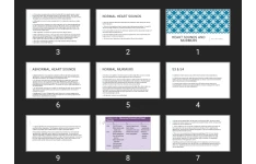 پاورپوینت Heart sounds and murmurs