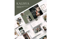 دانلود قالب پاورپوینت آلبوم ایتالیایی عکاسی عروسی Wedding Photography Powerpoint Template