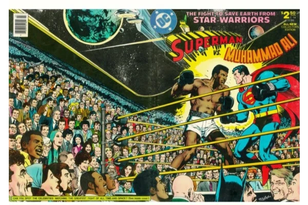 کمیک بوک Superman VS. Mohammad Ali 1978 / اورجینال کمیاب