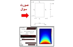 حل معادله انتقال حرارت دوبعدی  بروش  گوس سایدل نقطه به نقطه و نقطه‌ای تخفیف یافته