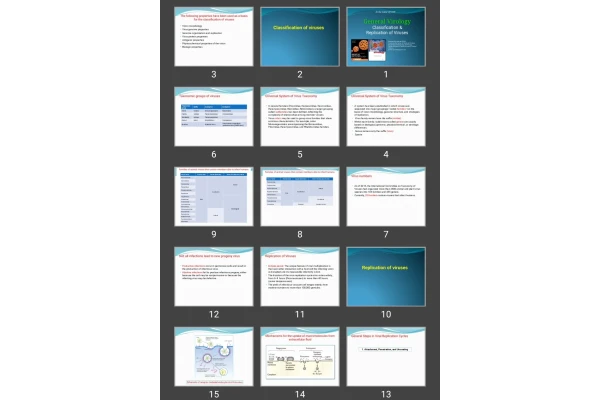 پاورپوینت General virology