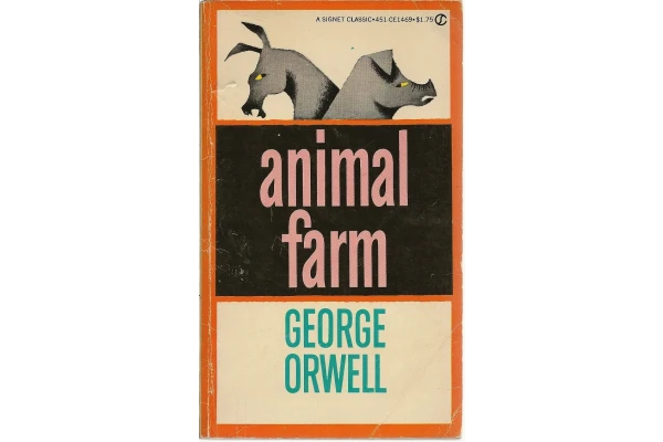 Animal Farm کتاب قلعه ی حیوانات به زبان انگلیسی - بدون سانسور -