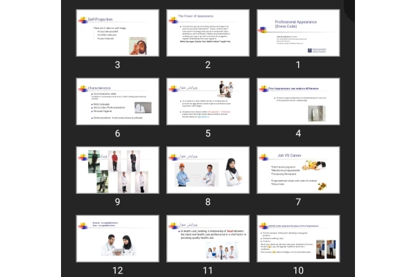 پاورپوینت Professional Appearance (Dress Code)