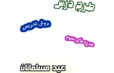 طرح درس و روش تدریس هدیه های آسمان سوم، درس11 : عید مسلمانان