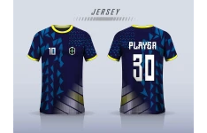 دانلود وکتور طرح لباس طرح تی شرت ورزشی