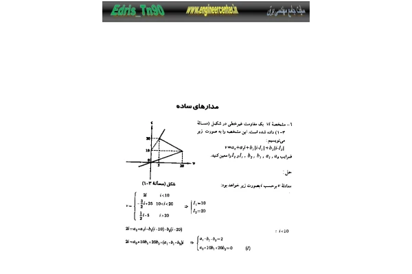 📝جزوه:  حل المسائل مدار ۳          🖊استاد : جبه دار          🏛 دانشگاه تهران                (نسخه کامل)✅