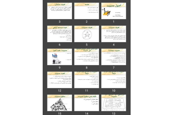 پاورپوینت اصول مدیریت دکتر نجیمی