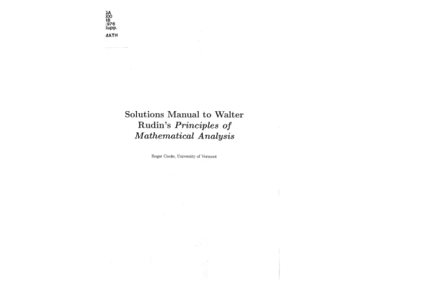 (نسخه کامل)✅           📝جزوه: solution manual mathematinal analystic