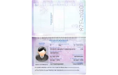 دانلود پاسپورت لایه باز(psd) کشور اندونزی