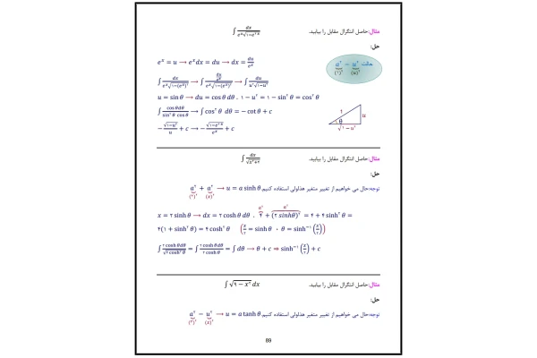 جزوه کامل انتگرال.pdfبا مثال های فراوان