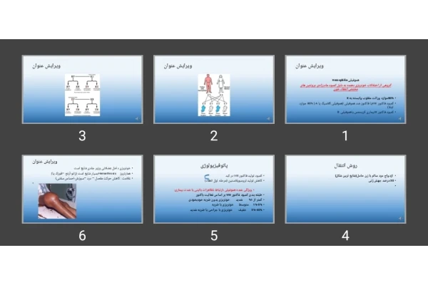 پاورپوینت هموفیلی