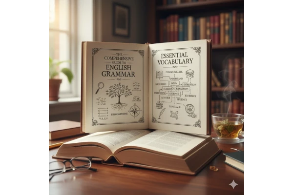 راهنمای جامع گرامر و واژگان ضروری زیان انگلیسی