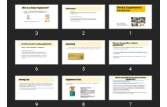 پاورپوینت Dietary Supplements Introduction