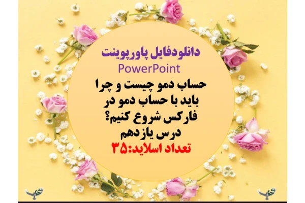 حساب دمو چیست و چرا باید با حساب دمو در فارکس شروع کنیم؟ درس یازدهم