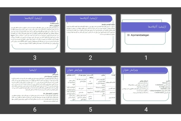 پاورپوینت ارلیشیا، آناپلاسما