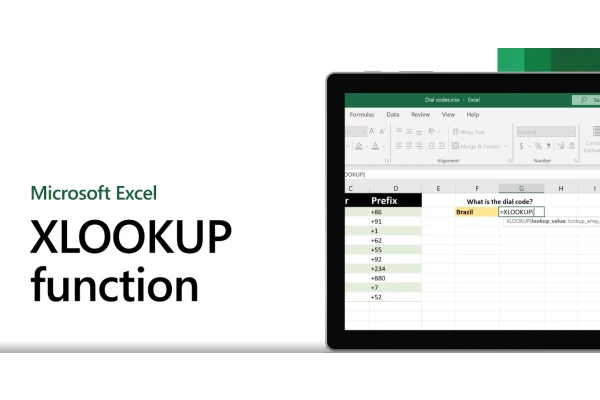 آموزش تصویری تابع XLOOKUP در اکسل همراه با مثال های کاربردی