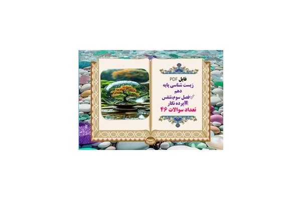 درسنامه زیست شناسی پایه دهم  فصل سوم،تنفسحالت پرده نگار قابل نمایش در کلاس درس