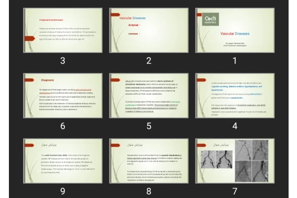 پاورپوینت Vascular Diseases