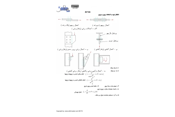 📝جزوه: سازه فولادی ۲          🖊استاد: افشین سالاری