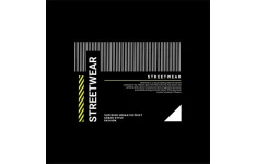 قالب پست اینستاگرام رنگ مشکی