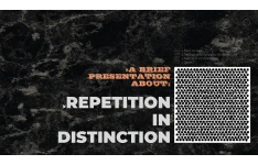 پاورپوینت حرفه‌ای مفهوم Repetition in Distinction | درس زبان تخصصی