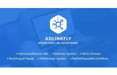 اسکریپت کوتاه کننده لینک AdLinkFly