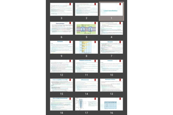 پاورپوینت Local Anesthetics