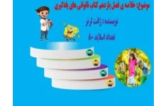 پاورپوینت خلاصه ی فصل یازدهم کتاب ناتوانی های یادگیری  نویسنده اثر ژانت لرنر