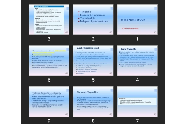 پاورپوینت Pathophysiolgy Thyroid disorders