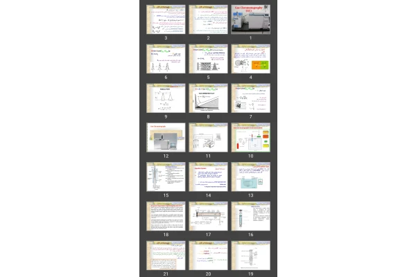 پاورپوینت کروماتوگرافی گازی Gas Chromatography (GC)