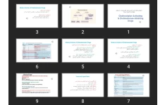 پاورپوینت فعال کننده گیرنده های کولینرژیک و داروهای مهارکننده کولین استراز