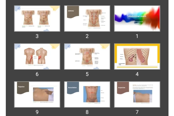 پاورپوینت Abdominal exam