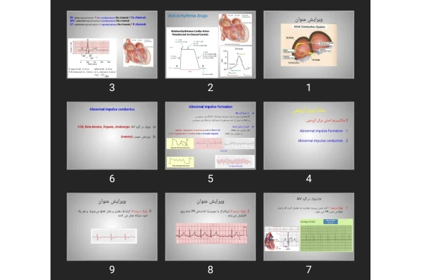 پاورپوینت Anti arrhythmia drugs
